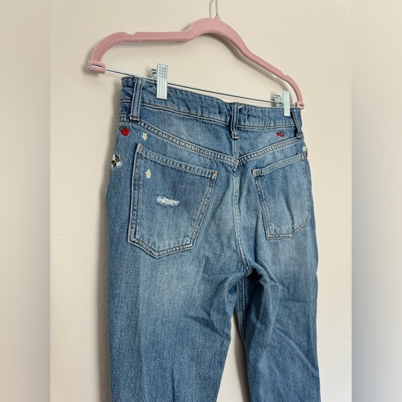 We the free free people embroidered fruit jeans - Picture 5 of 7